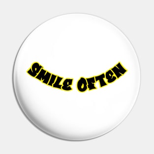 smile often Pin