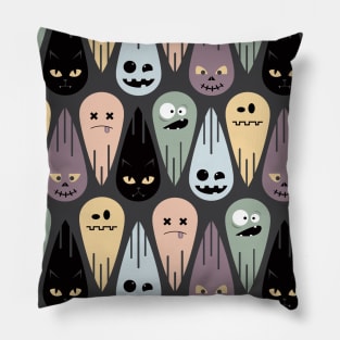 Speedy ghosts Pillow