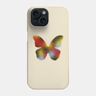 Butterfly in polygon Phone Case