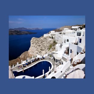 The Greek Island of Santorini T-Shirt