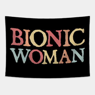 Bionic Woman Tapestry