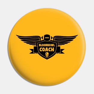 Blood bowl coach Pin