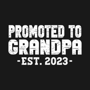 Promoted To Grandpa T-Shirt