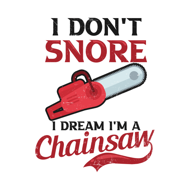 Lumberjack Shirt | I Dream I'm A Chainsaw by Gawkclothing