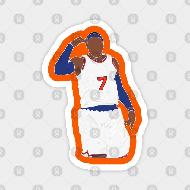 Carmelo Anthony - 3 To The Dome Celebration - NY Knicks Magnet by BuzzerBeater00