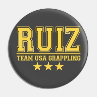 Ruiz Team USA Grappling Pin