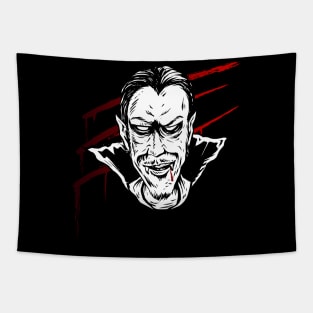 Dracula, Halloween Design Tapestry