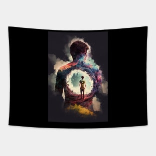 3 levels deep, T-shirt Inception (no text) Tapestry