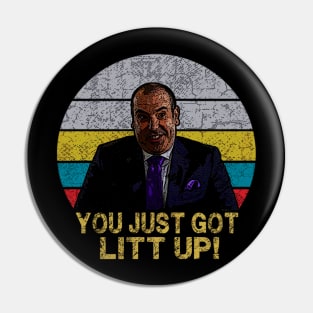 You Just Got Litt Up 90s Pin