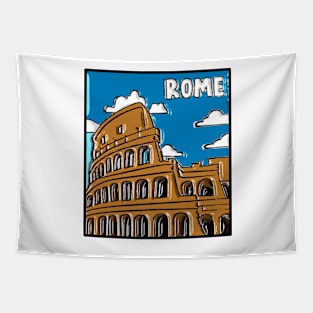 Rome Italy Decal Tapestry