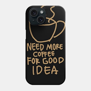 need coffee Phone Case