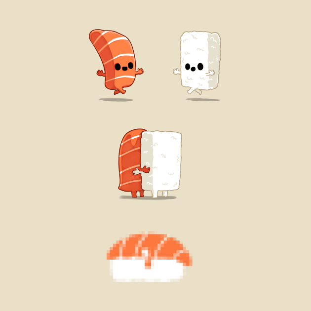 Sushi is love by Naolito