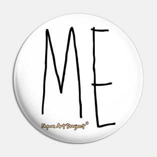Me! - White Pin