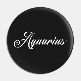 Aquarius Pin