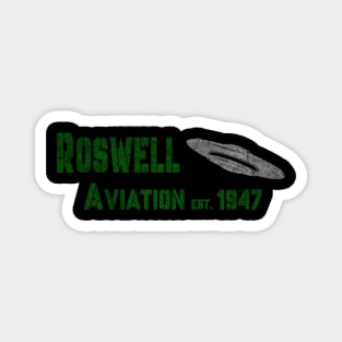 Roswell Aviation Magnet