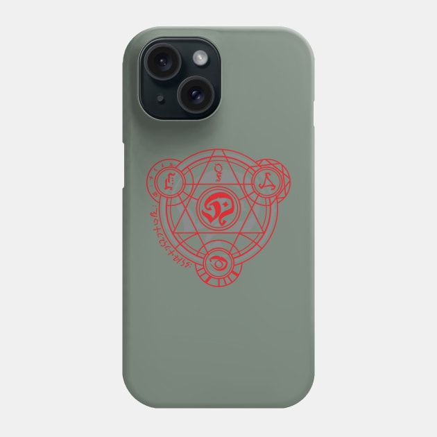 Mystical Spell Circle Phone Case by DukeTheBear