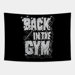 Back in the gym Tapestry