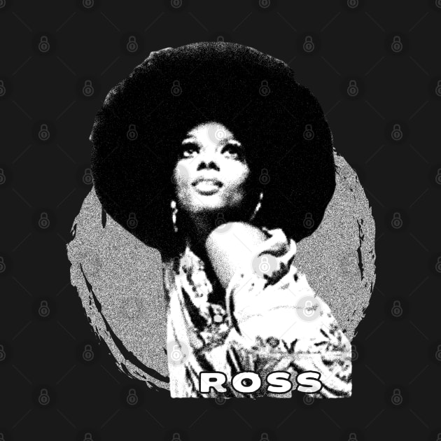 Diana Ross \ Vintage Black White by BDS“☠︎”kong