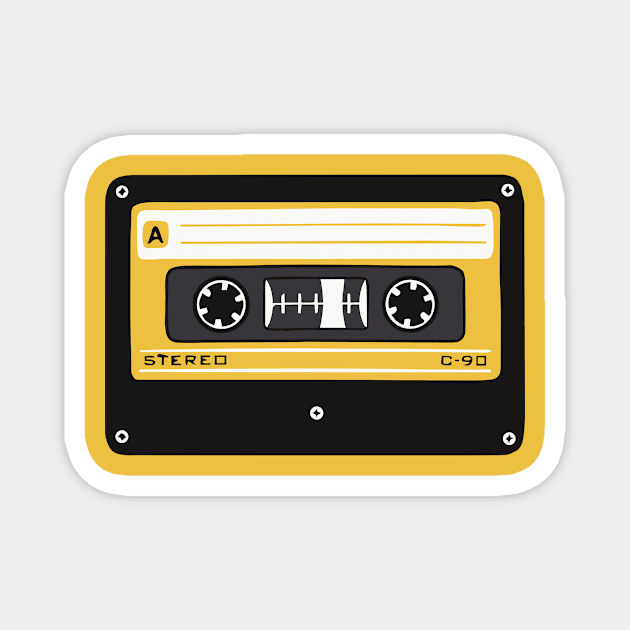 Retro Tape Magnet by taoistviking