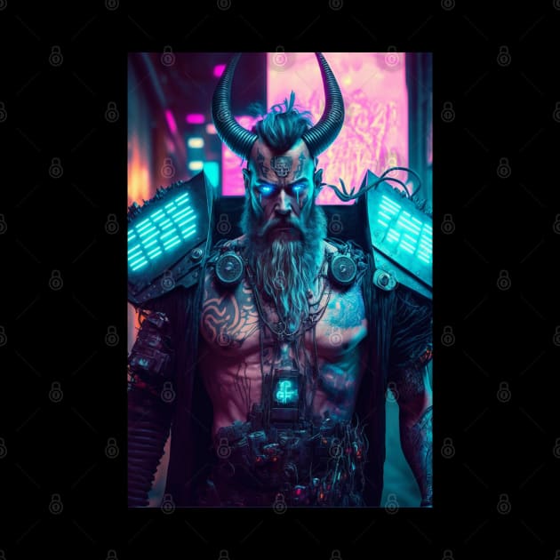 Viking Cyberpunk by Geek Culture