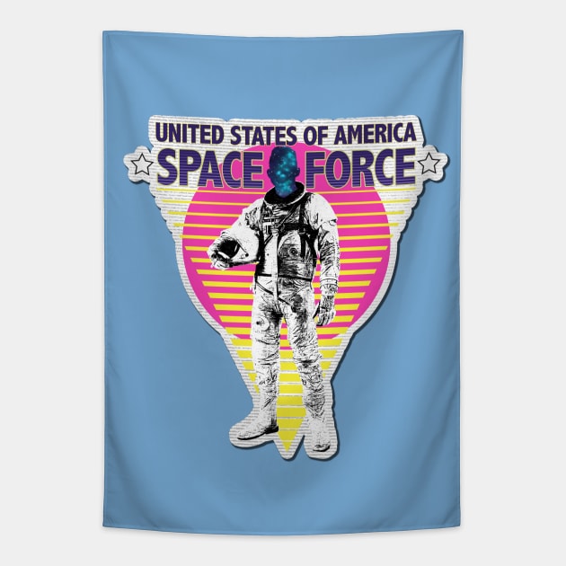 Space Force America Tapestry by PalmGallery