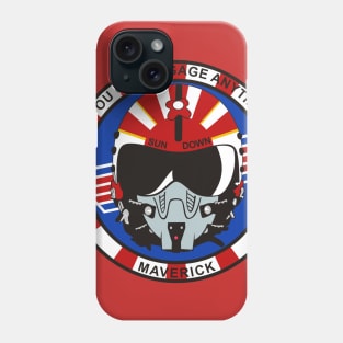 Sundown Helmet Phone Case