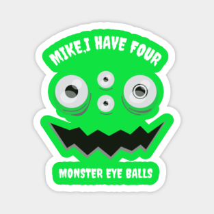 Mike Wazowski Face Magnets Teepublic Au