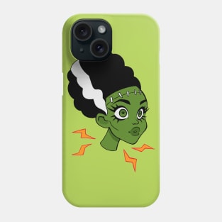 frankenstein bride head Phone Case