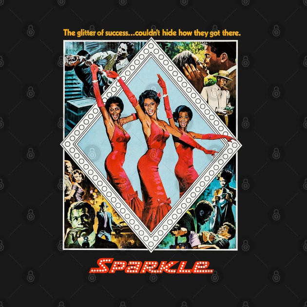 Sparkle Movie Poster (1976) by MovieFunTime