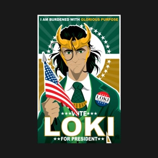 Loki for President T-Shirt