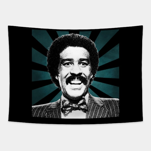 Richard Pryor II Retro Pixel II 70s Tapestry by Simple Craft Shop