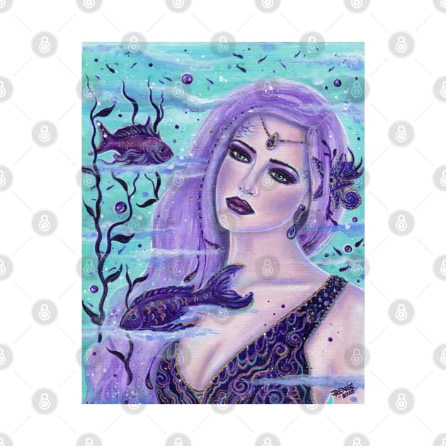 Lavender Ice Mermaid by Renee Lavoie by ReneeLLavoie