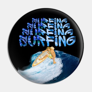 Surfing Pin