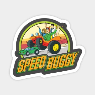 Speed Buggy Cartoon Magnet