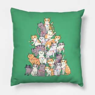 Christmas Cat Tree Pillow