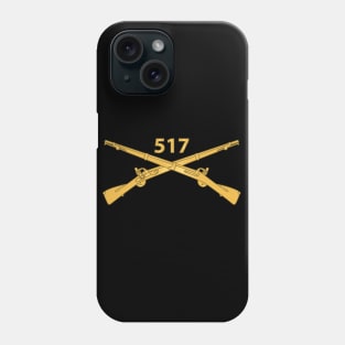 517th Parachute Infantry Regiment Branch wo Txt X 300 Phone Case