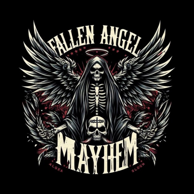 Chase Mayhem “GWH Fallen Angel” Logo by Khaos Turmoil Wrestling