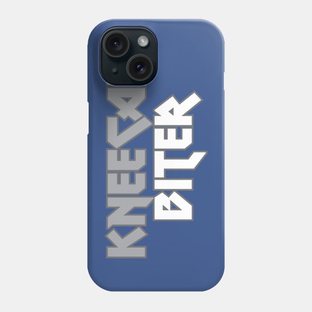 Kneecap Biter Phone Case by HeyBeardMon