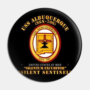 USS Albuquerque (SSN-706) Pin