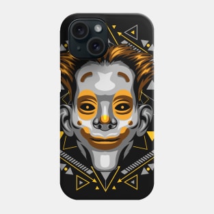 clown skull Phone Case