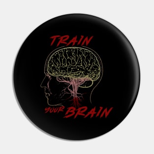 Train Your Brain Pin