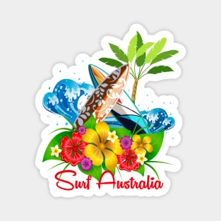 Surf Australia Magnet