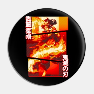 Giyu Tomioka Demon Slayer Pin