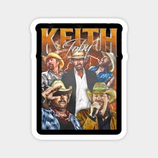Toby Keith Vintage Magnet
