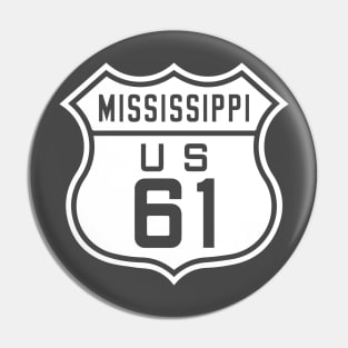 Highway 61 - Blues Highway Pin