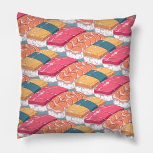 The delecious asian sushi pattern Pillow