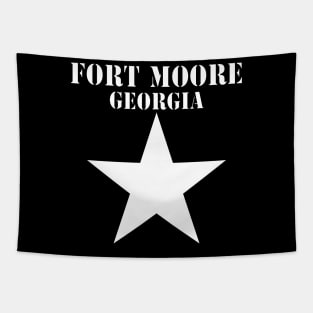 Fort Moore Georgia with White Star X 300 Tapestry