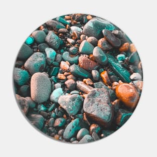 Pebble at the Beach, New-Brunswick, Canada V1 Pin