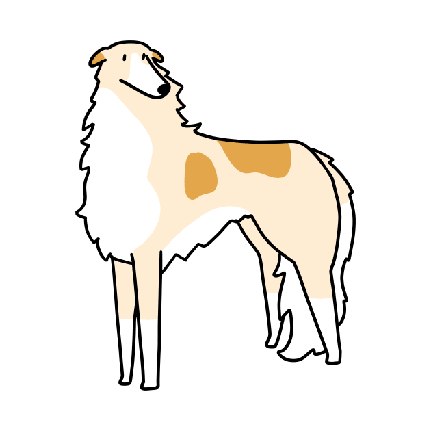 Borzoi by saradaboru