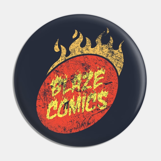 Blaze Comics Pin by MindsparkCreative
